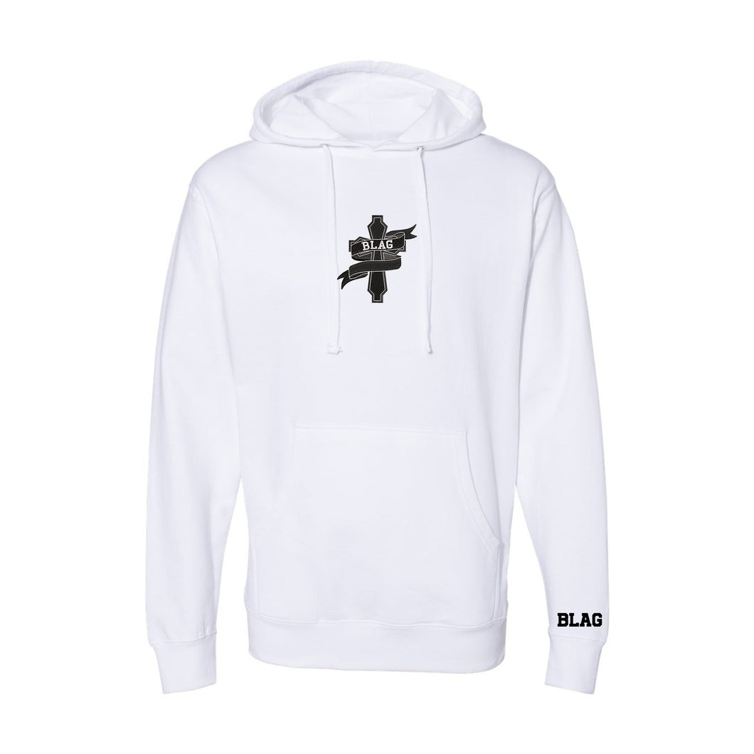 BLAG Hoodie Cross Edition WHITE