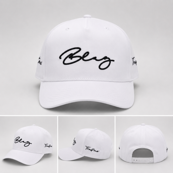 BLAG - Italic White